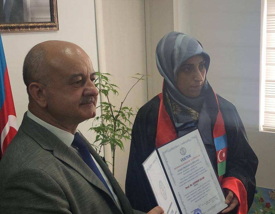 Verleihungszeremonie des Honorarprofessur-Diploms an Prof. Dr. Zeynep Ocak